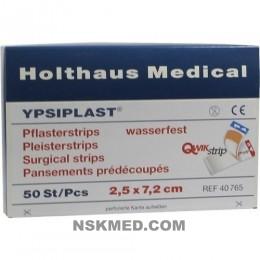 PFLASTERSTRIPS Ypsiplast wasserf.2,5x7,2 cm 50 St