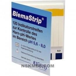 BLEMASTRIP pH 5,6-8,0 Teststreifen 120 St