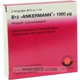 B12 ANKERMANN 1.000 μg Ampullen 5X1 ml