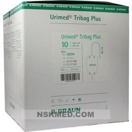 URIMED Tribag Plus Urin Beinbtl.500ml 40cm ster. 10 St