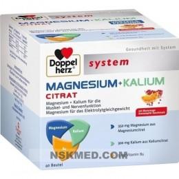 DOPPELHERZ Magnesium+Kalium Citrat system Granulat 40 St