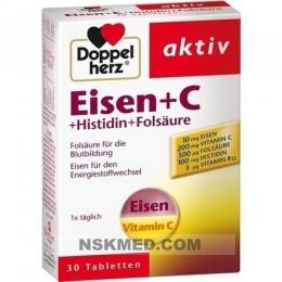 DOPPELHERZ Eisen+Vit.C+L-Histidin Tabletten 30 St