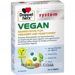 DOPPELHERZ Vegan system Kapseln 30 St