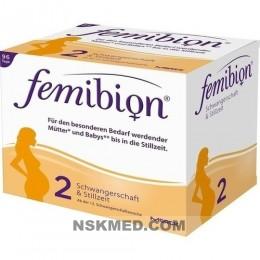 FEMIBION Schwangerschaft 2 D3+DHA+400 μg Folat 2X96 St