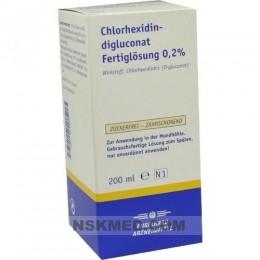CHLORHEXIDINDIGLUCONAT Fertiglösung 0,2% 200 ml