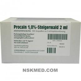 PROCAIN 1% Steigerwald Injektionslösung 100X2 ml